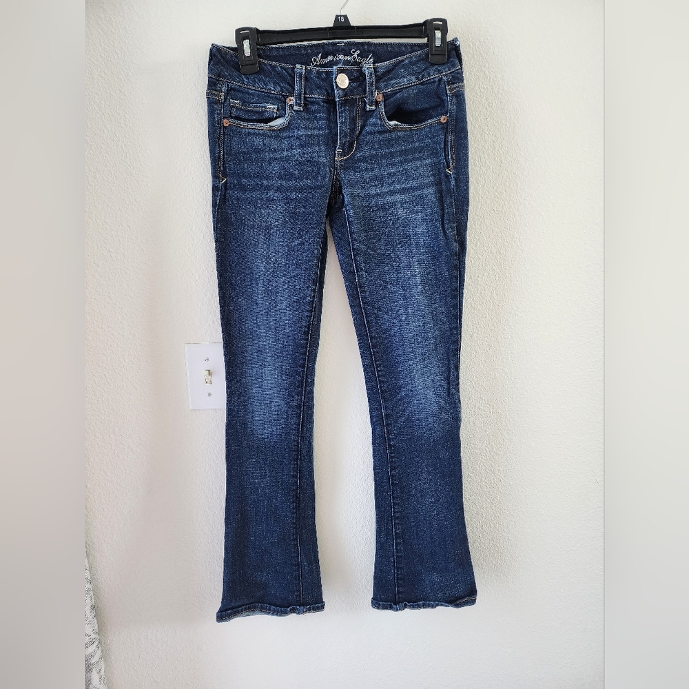 American Eagle Y2k Super Ultra Low Rise Size 00-0 Short  With Flair